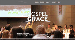 Desktop Screenshot of gospelgracechurch.com